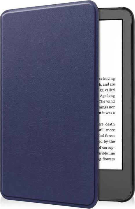Productafbeelding Cover-Discount Kindle 2022 (6.0 / 11.Gen.) - Beschermhoes donkerblauw (Kindle)