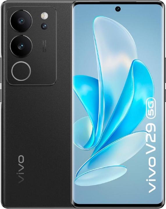 Actual product image Vivo V29 (256 GB, Noble Black, 6.78", Dual SIM, 5G)