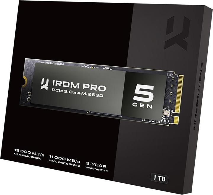 Actual product image Goodram IRDM PRO GEN 5 IRP-SSDPR-P54S-1K0-80 (1000 GB, M.2 2280)