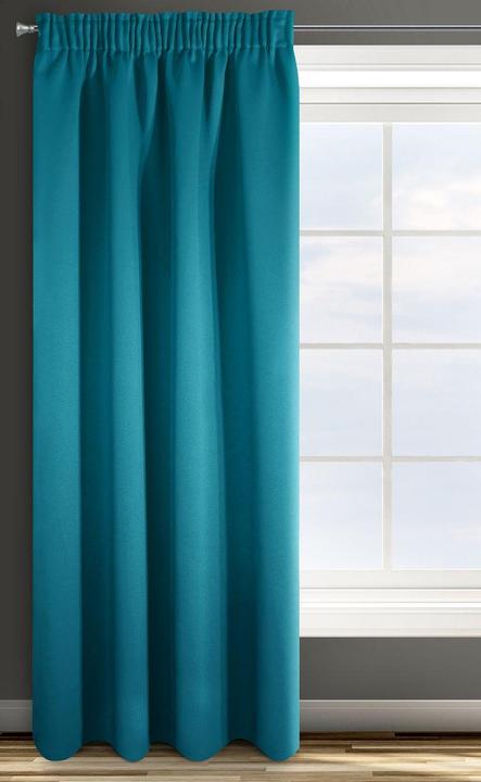 Actual product image Eurofirany DESIGN 91 Night curtain made of smooth blackout fabric PARISA, 135X270 cm, strip