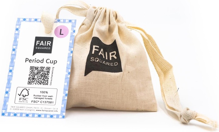 Actual product image Fair Squared Period Cup (Large)