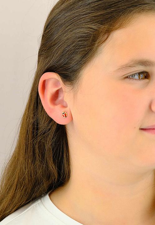 Image du produit Muau Coccinelle porte-bonheur (750/18 K Or jaune)