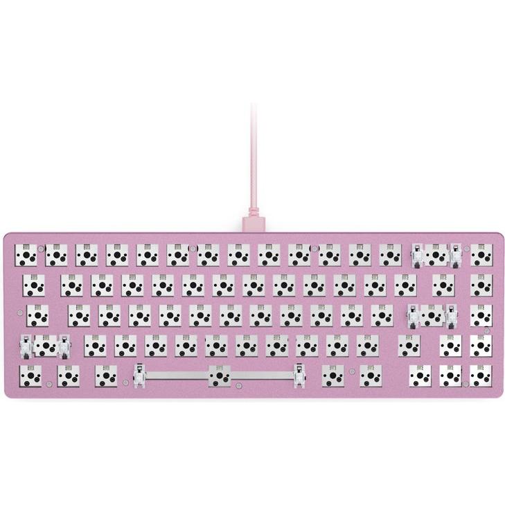 Thumbnail - Glorious GMMK2 Compact Tastatur - Barebone, ANSI-Layout (US, Kabelgebunden), Tastatur, Pink
