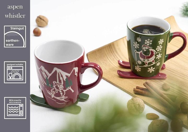 Produktbild Ritzenhoff & Breker Whistler Kaffeebecher auf Ski (340 ml, 24x)