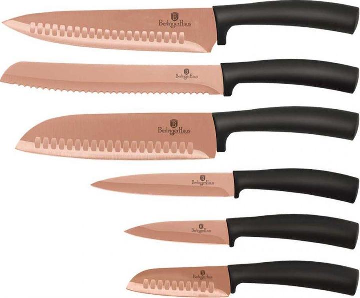 Produktbild BerlingerHaus 6 Kitchen knife set BH-2648 ROSE GOLD (20 cm)