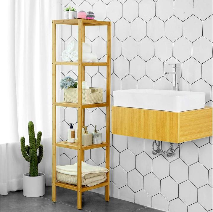 Actual product image Songmics Bamboo (33 x 33 x 146 cm)