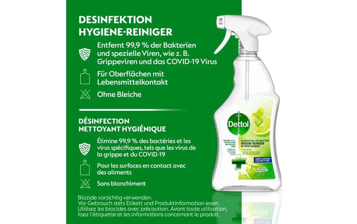 Produktbild Dettol Limette & Minze