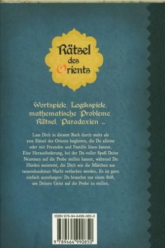 Produktbild Librero Rtsel des Orients (Deutsch, El'Karim Yadla, 2025)