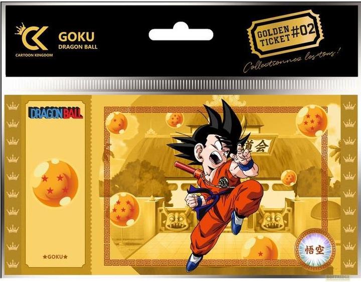 Immagine prodotto Dragon Ball - Son Goku Golden Tickets Black Edition (Pacchetto Booster)