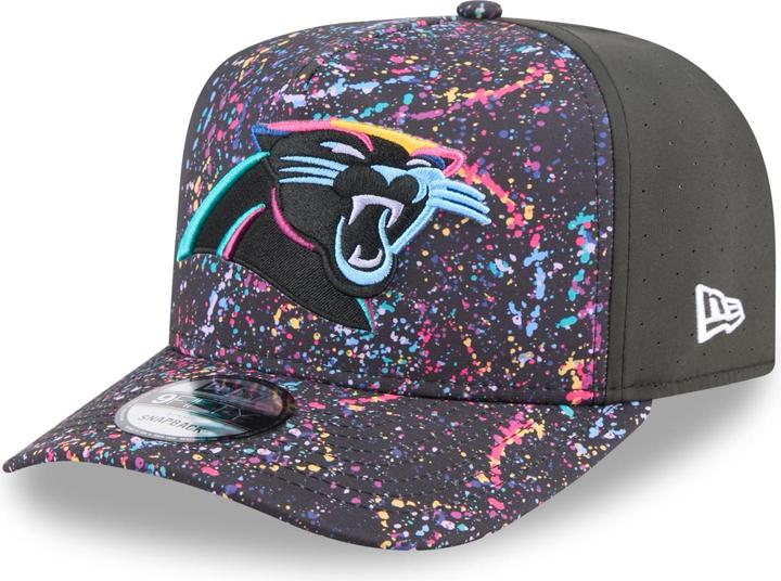 Actual product image New Era 9Fifty A-Frame Snap Cap Crucial Carolina Panthers