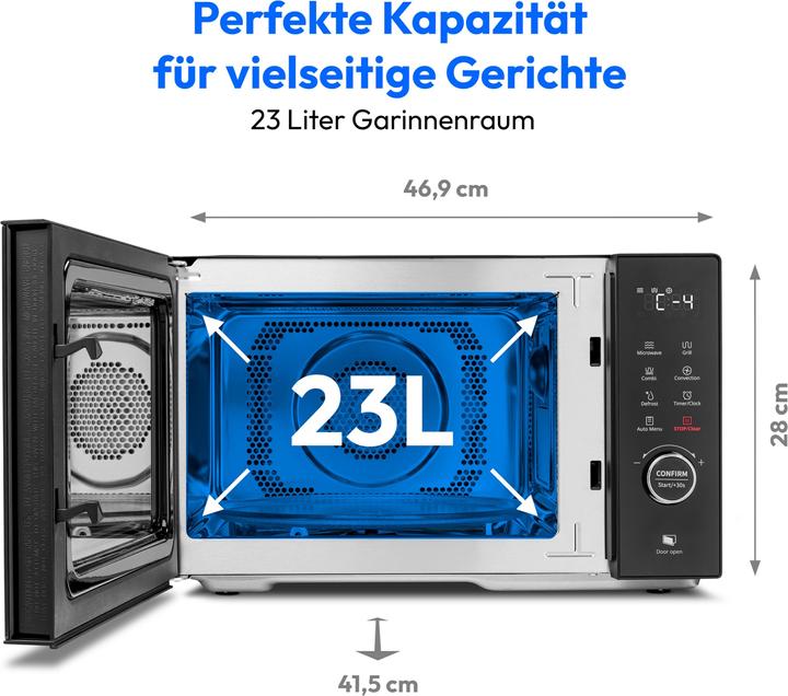 Immagine prodotto Medion LIFE® 3 in 1 Mikrowelle MD12031 (23 l)