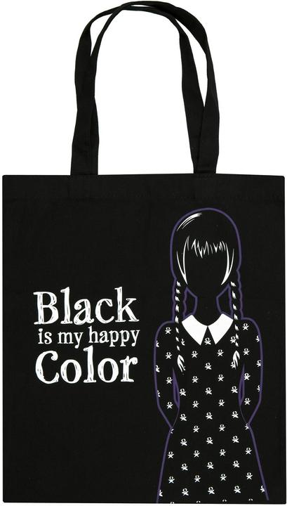 Immagine prodotto Undercover Wednesday - Stofftasche - Black is my happy colour - schwarz