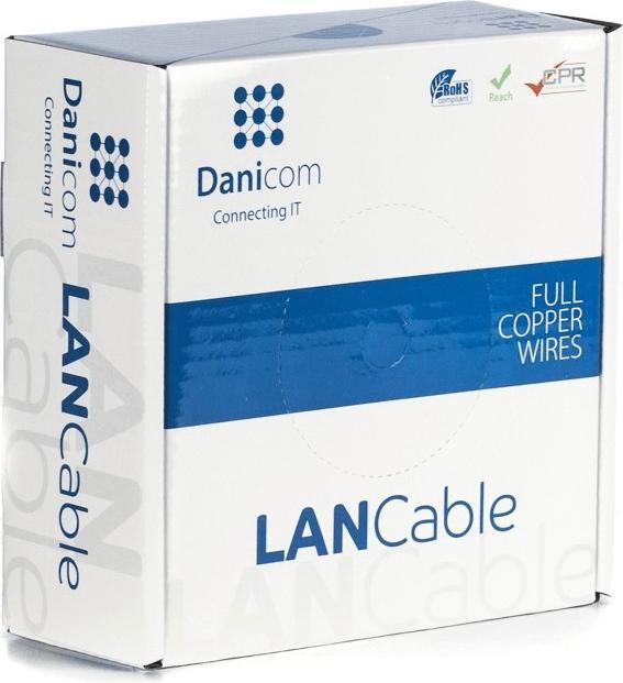 Danicom CAT5E FTP 100m Starrleiter - LSZH (Dca) (FTP, CAT5e, 100 m)