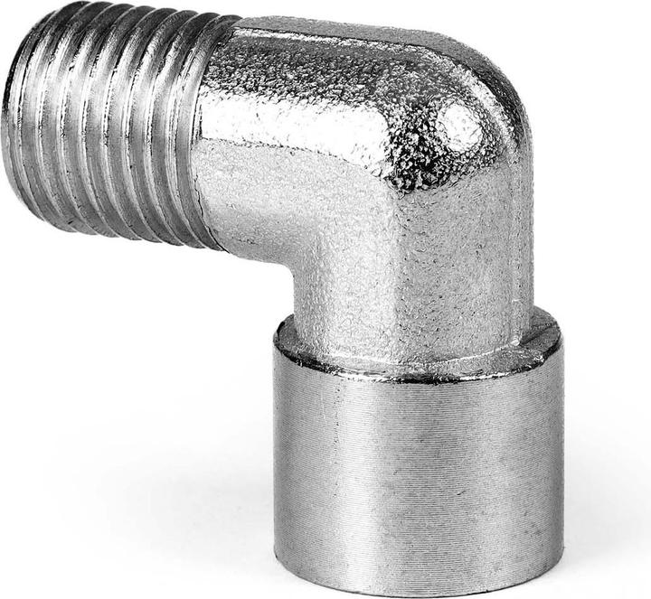 Image du produit Wiltec Adaptateur 90° sorties mâle/femelle 12,91mm (1/4") pour compresseur AS189 / AS196 / AF186