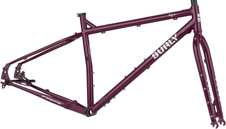 Surly Ogre MTB-frameset, 27,5+/29", paars