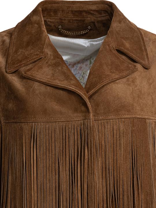 Actual product image Golden Goose Suede jacket with bangs (40)