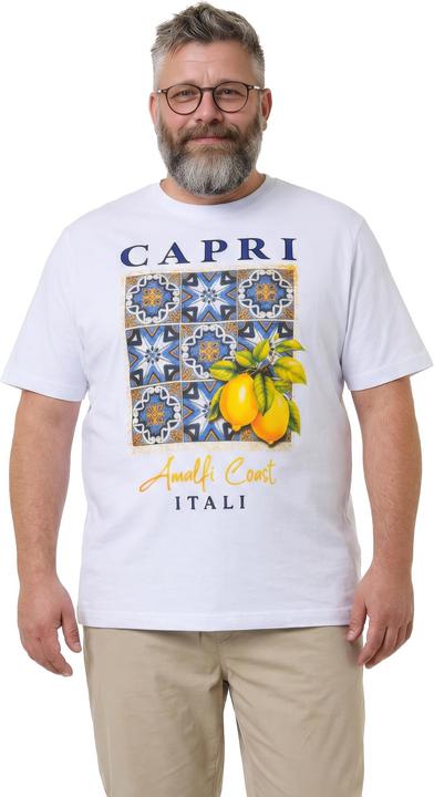 Produktbild Men+ T-Shirt, Halbarm, Brustprint (L)
