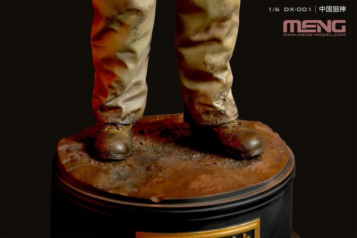 Image du produit Meng-Model Sniper chinois Ace (figure peinte, base incluse)
