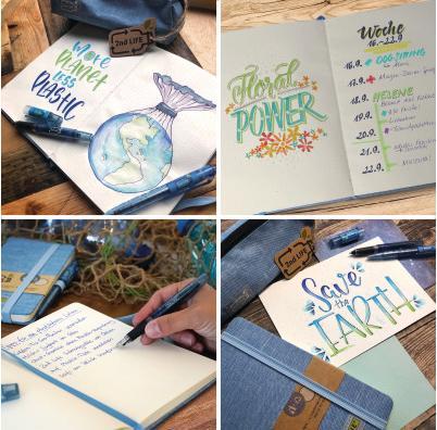 Actual product image Online Notebook 2nd Life A5 04091/6 Grey 80g, 96 sheets (A5, Dotted)