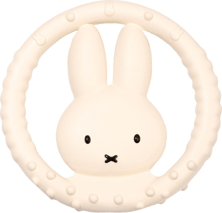 Actual product image Bambolino Toys Miffy rubber bite ring