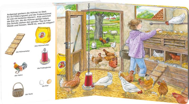 Actual product image Ravensburger Sachen suchen Auf dem Bauernhof (German, Anne Suess, Susanne Gernhäuser, 2017)