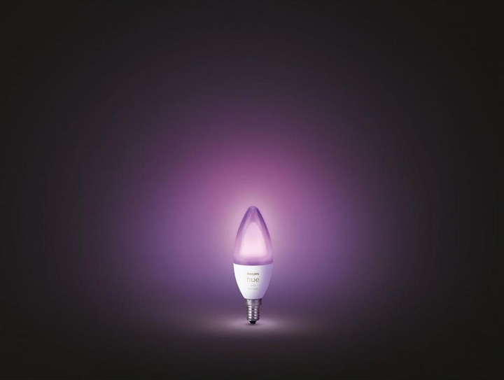 Immagine prodotto Philips Hue Tonalità Bianco & Colore BT (E14, 5.30 W, 470 lm, 1 x, G)