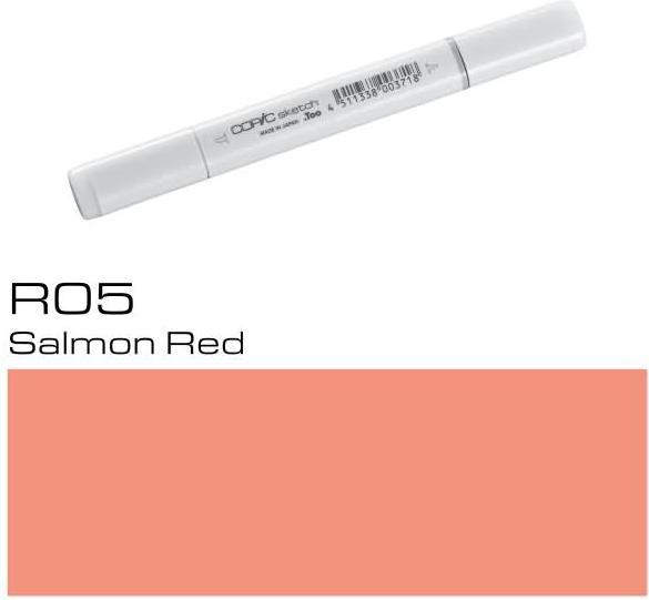 Image du produit Copic Sketch Type R - 05 (R05 - Rouge saumon, 1 x)