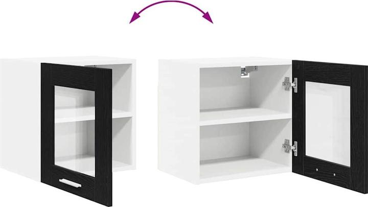 Schwarz Eichen-Optik