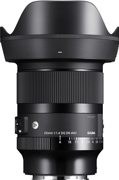 Immagine prodotto Sigma 20mm F1,4 DG DN Art, L-Mount (L-mount, Full frame)