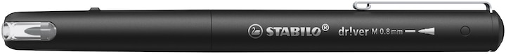 Actual product image STABILO Driver Medium 0.8mm Black (Black, 1 x)