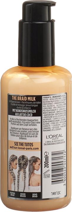 Produktbild L'Oréal Paris Stylista The Braid Milk (Haarcreme, 200 ml)