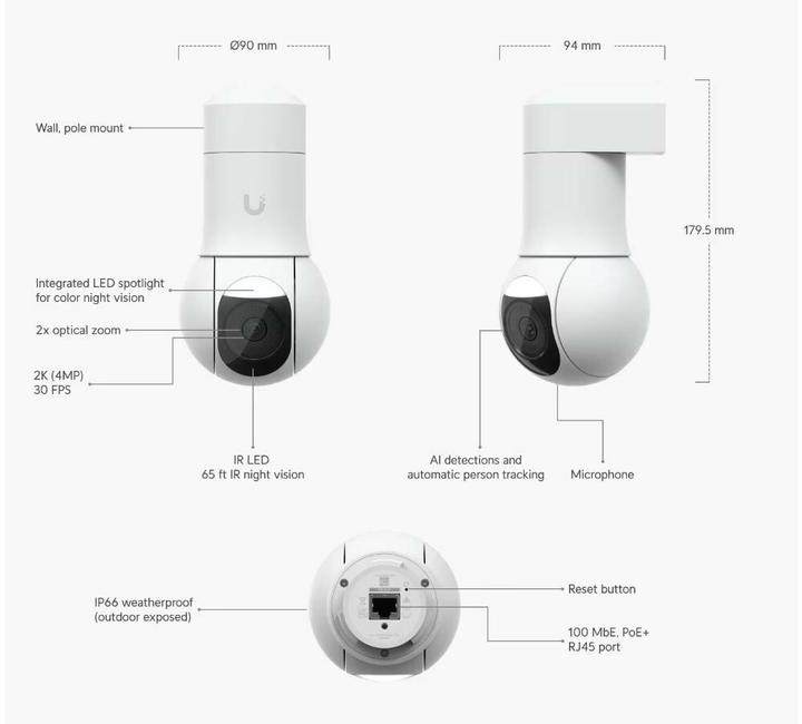 Produktbild Ubiquiti G5 PTZ (2688 x 1512 Pixels)