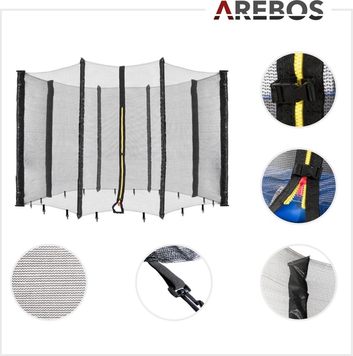 Actual product image Arebos Safety net