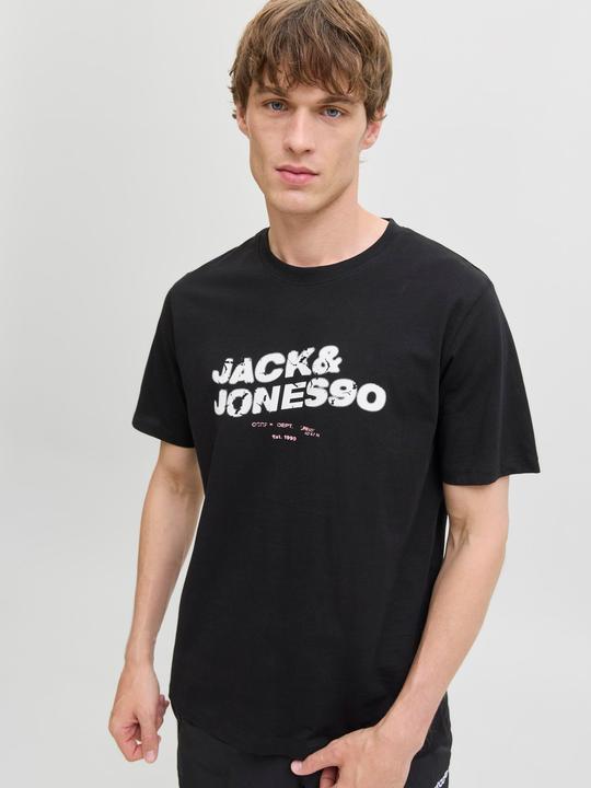 Actual product image Jack & Jones Gedruckt Rundhalsausschnitt T-shirt T-shirt (XS)