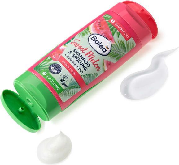 Produktbild dm Balea Shampoo & Spülung Twinpack Sweet Melon (Flüssiges Shampoo)