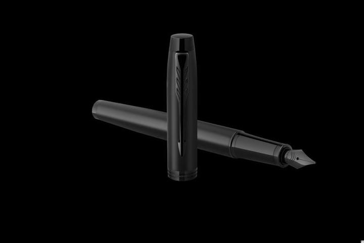 Image du produit Parker Stylo-plume IM Achromatique, F, noir mat (Noir mat, 1 x)