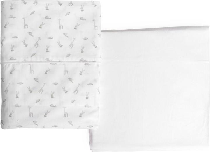 Actual product image Chicco Next2Me Forever G/D Spannbettlaken Cotton Cloud (83 x 50 cm)