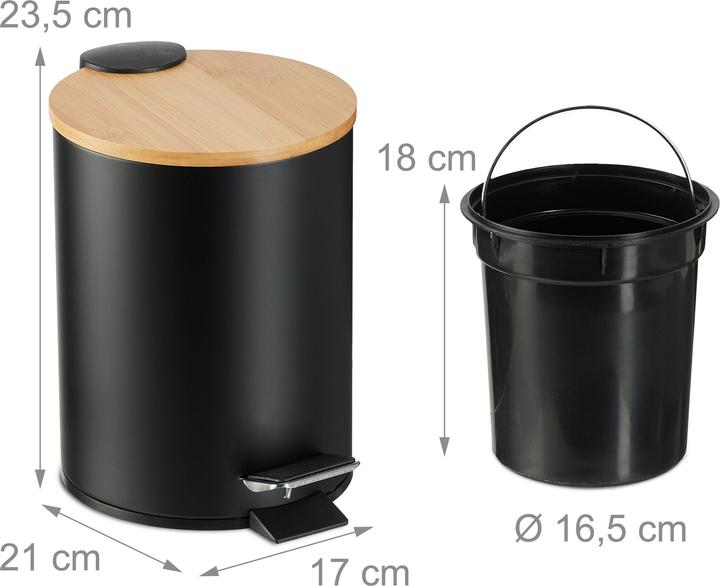 Produktbild Relaxdays Kosmetikeimer (3 l)