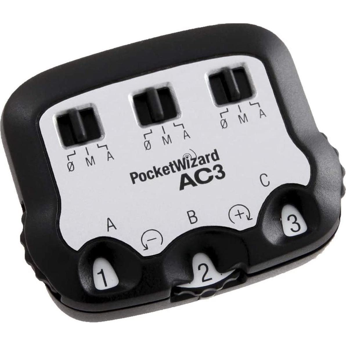 PocketWizard ZoneController Canon (Funk), Telecomando fotocamera, Nero