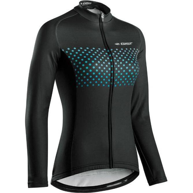 Gist, Damen, Velotrikot, Pois (S), Grün, S
