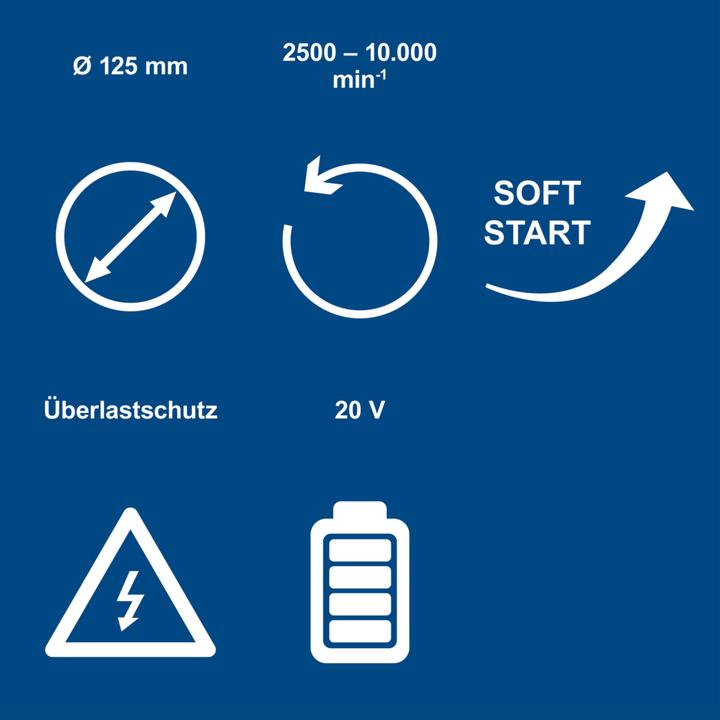 Productafbeelding Scheppach C-AG125-X (125 mm)