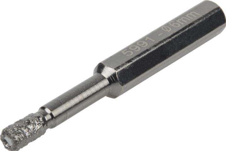 wolfcraft wolfcraft 1 Diamant-Bohrer S=6-kt. ø6mm (6 Millimeter)
