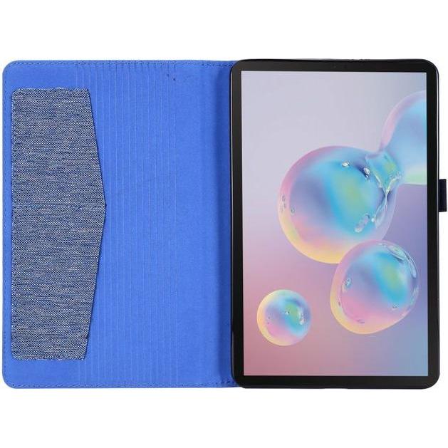 Thumbnail - MU Classic Hülle aus Stoff/Kunstleder (Galaxy Tab A 8.4 (2020)), Tablet Hülle, Blau