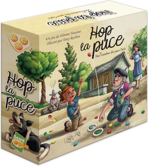 Produktbild Jeux Opla Hop la puce (Französisch)