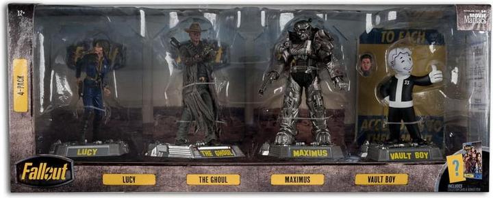 Produktbild McFarlane Fallout Movie Maniacs PVC Statuen 4er-Pack Lucy, Maximus, The Ghoul & Vault Boy 15 cm