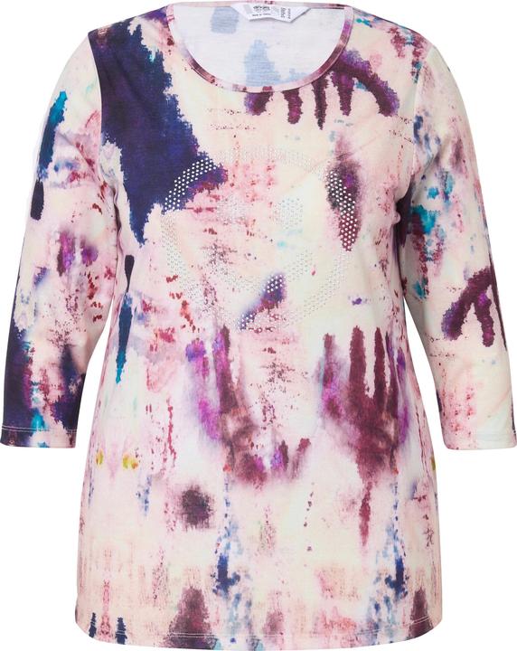 Produktbild Angel of Style T-Shirt, Straight Fit, Smiley, Batik-Muster (52)