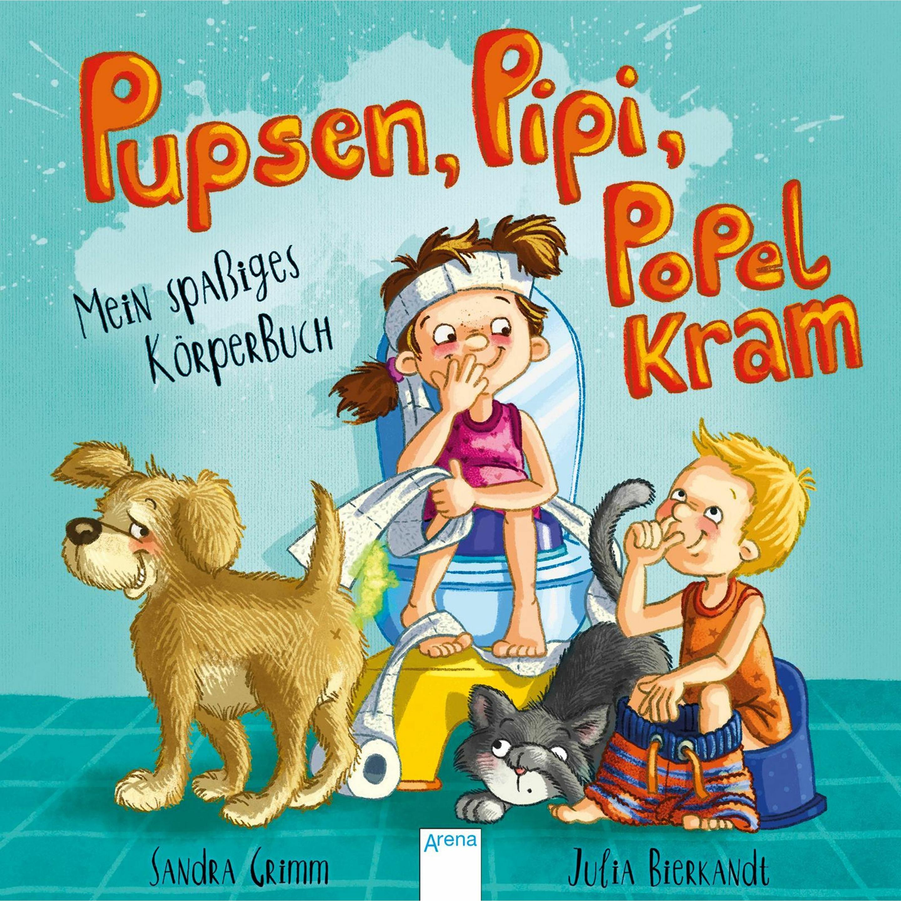 Thumbnail - Pupsen, Pipi, Popelkram. Mein spassiges Körperbuch, Kinderbücher von Sandra Grimm