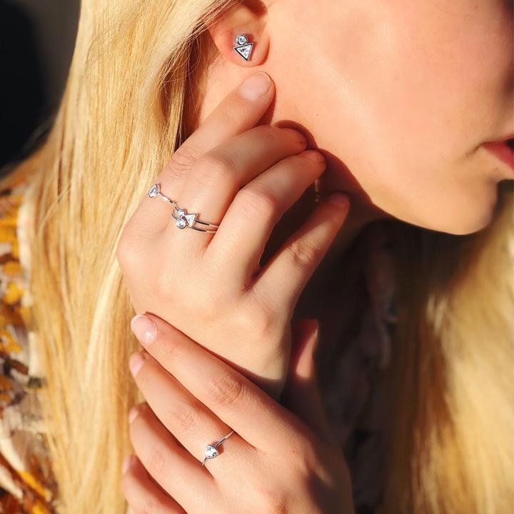 Immagine prodotto Candy Orecchini Lizzie, argento 925 (Argento 925, Argento 925)