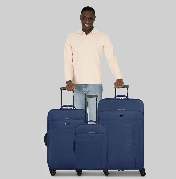 Actual product image Check.In Sevilla 2.0 4 Rollen Kofferset 3-teilig (192 l)