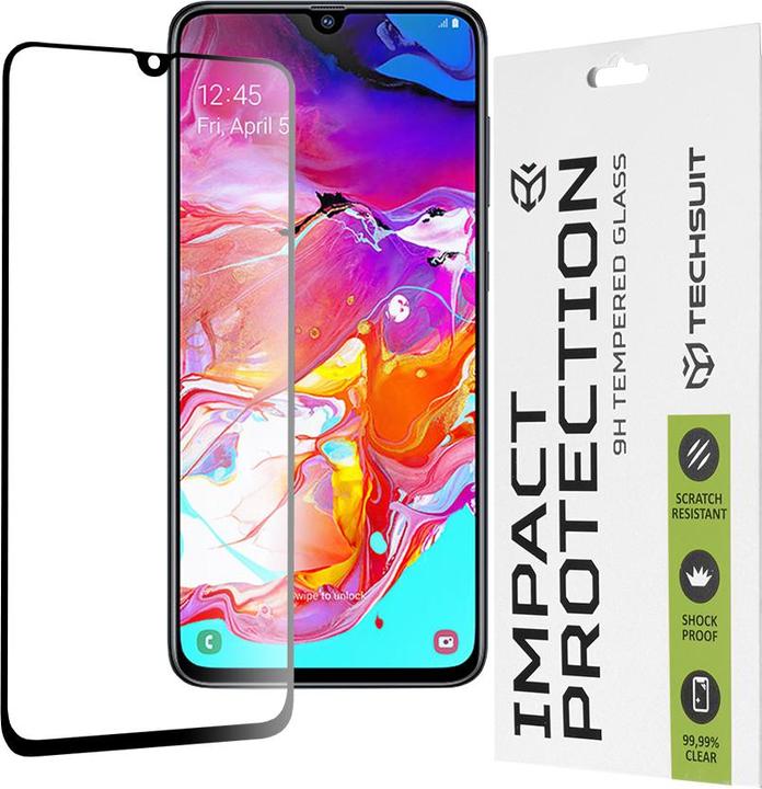 Immagine prodotto Techsuit - 111D Full Cover / Full Glue Glass - Samsung Galaxy A70 / A70s / A90 5G - Black (1 pz., Samsung Galaxy A70, Samsung Galaxy A70S, Samsung Galaxy A90 5G)